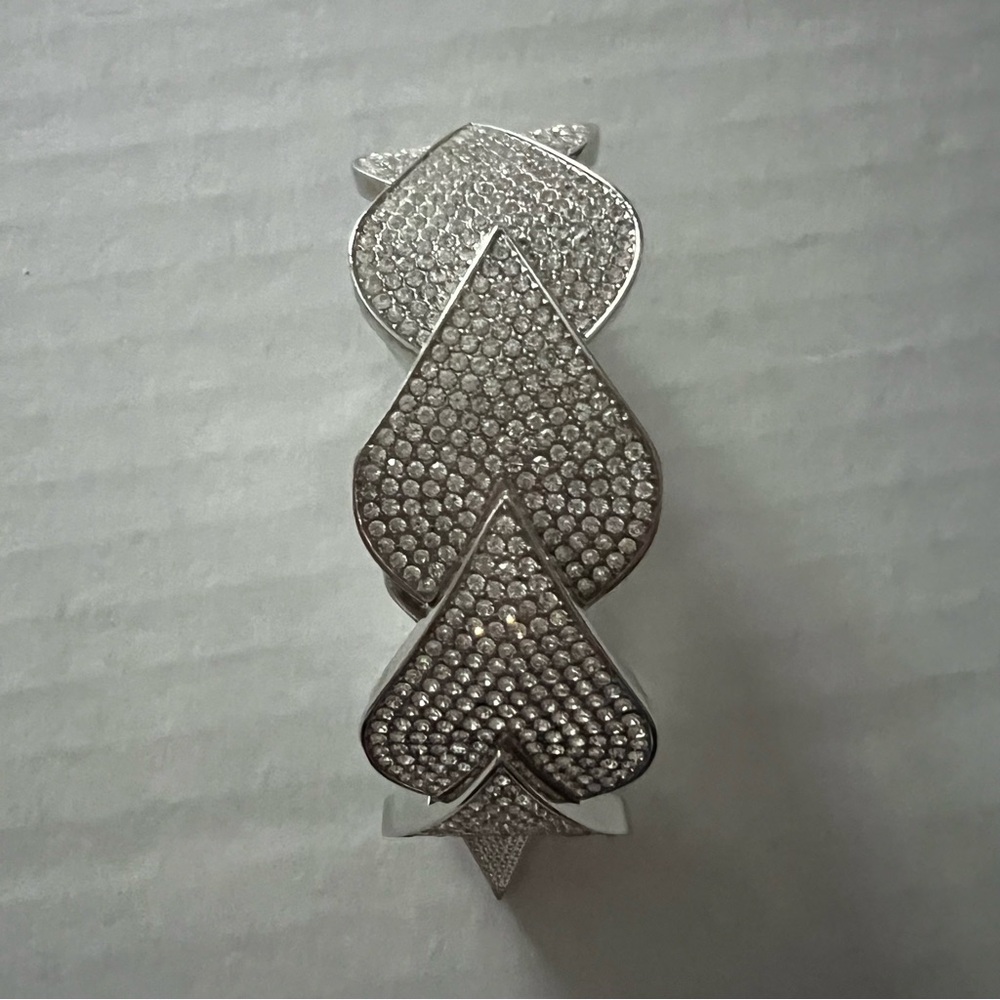Silver Rhinestone Bracelet